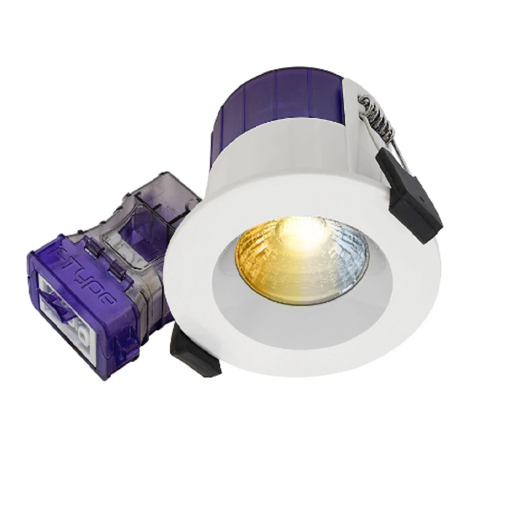 Luceco FType Ultra Regressed Fire Rated Downlight Colour Selectable UTR6WCCT 3 Luceco FType Ultra Regressed Fire Rated Downlight Colour Selectable UTR6WCCT