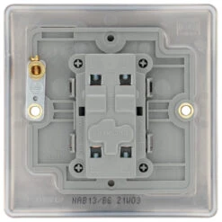 BG Nexus Metal Antique Brass Intermediate Light Switch NAB13 9 BG Nexus Metal Antique Brass Intermediate Light Switch NAB13 -RS Electrical Supplies Nexus Metal Antique Brass Intermediate Light Switch NAB13 Back Available From RS Electrical Supplies
