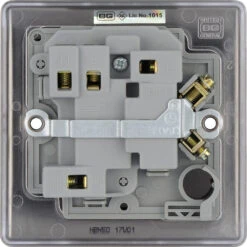 BG Nexus Metal Black Nickel 13A Switched Spur NBN50 -RS Electrical Supplies Nexus Metal Black Nickel 13A Switched Spur NBN50 Available From RS Electrical back