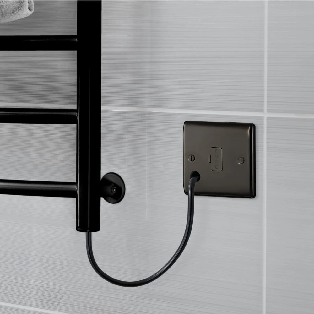 BG Nexus Metal Black Nickel 13A Unswitched Spur With Flex NBN55 7 BG Nexus Metal Black Nickel 13A Unswitched Spur With Flex NBN55 - Image 5