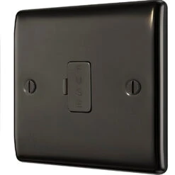 BG Nexus Metal Black Nickel 13A Unswitched Spur NBN54 10 BG Nexus Metal Black Nickel 13A Unswitched Spur NBN54 -RS Electrical Supplies Nexus Metal Black Nickel 13A Unswitched Spur NBN54 Available From RS Electrical right