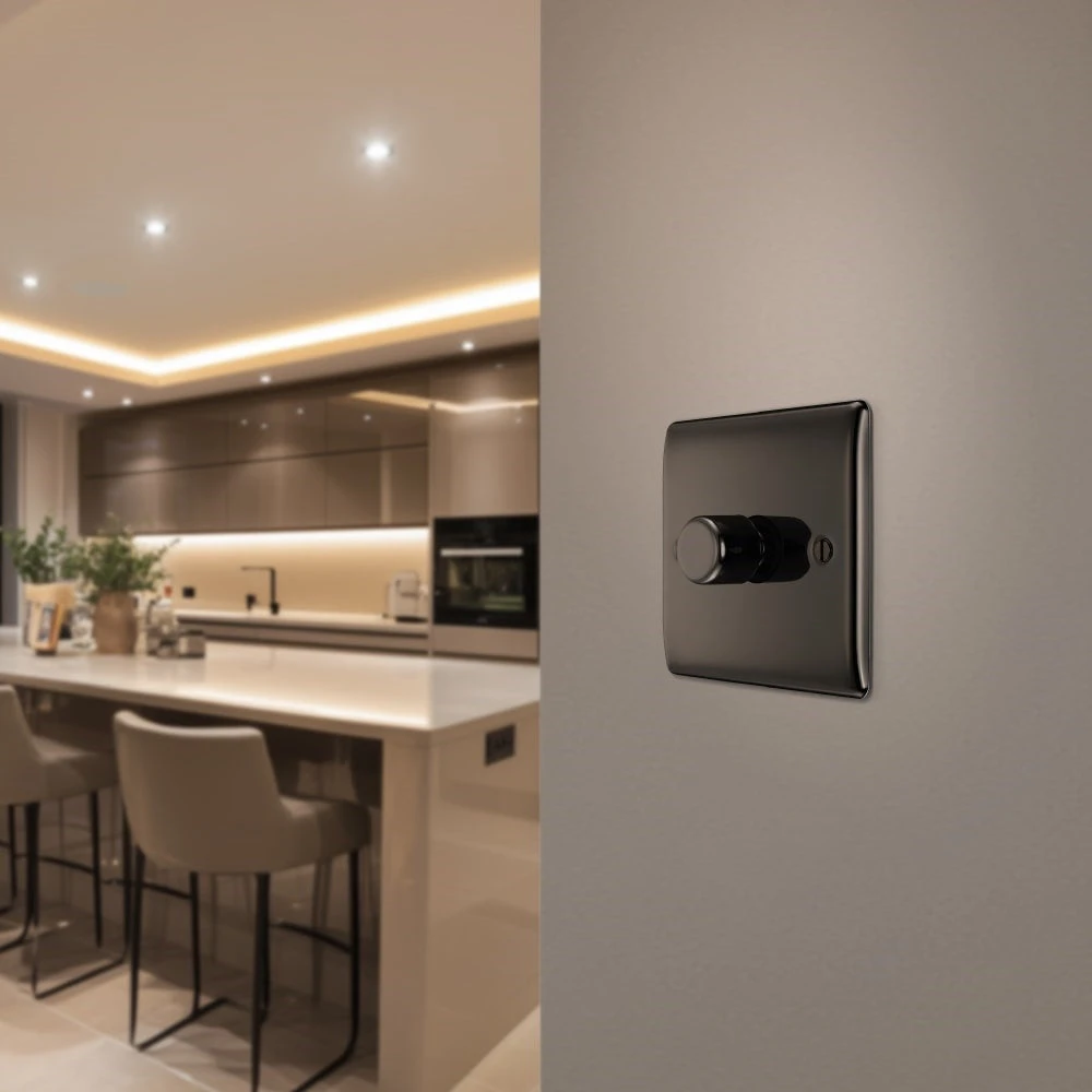 BG Nexus Metal Black Nickel 1G Dimmer Switch NBN81 7 BG Nexus Metal Black Nickel 1G Dimmer Switch NBN81 - Image 5