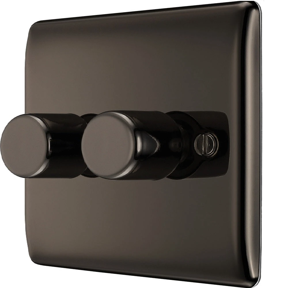 BG Nexus Metal Black Nickel 2G Dimmer Switch NBN82 5 BG Nexus Metal Black Nickel 2G Dimmer Switch NBN82 - Image 3