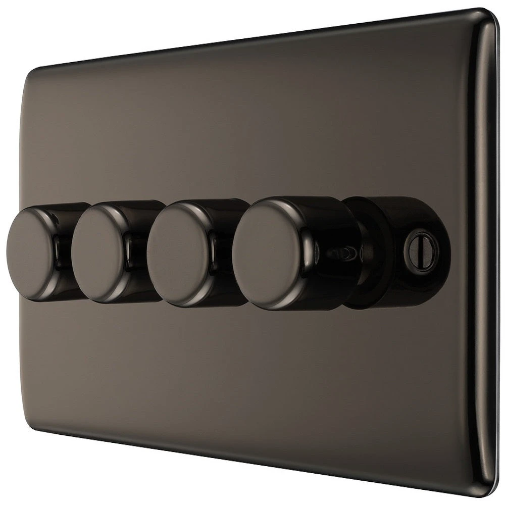 BG Nexus Metal Black Nickel 4G Dimmer Switch NBN84 5 BG Nexus Metal Black Nickel 4G Dimmer Switch NBN84 - Image 3