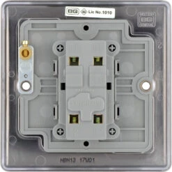 BG Nexus Metal Black Nickel Intermediate Light Switch NBN13 10 BG Nexus Metal Black Nickel Intermediate Light Switch NBN13 -RS Electrical Supplies Nexus Metal Black Nickel Intermediate Light Switch NBN13 Available From RS Electrical back