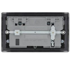 BG Nexus Metal Matt Black 13A Double USB Socket With 22W A+C NFB22UAC22B 10 BG Nexus Metal Matt Black 13A Double USB Socket With 22W A+C NFB22UAC22B -RS Electrical Supplies Nexus Metal Matt Black Double A C USB Socket 22W NFB22UAC22B Available back