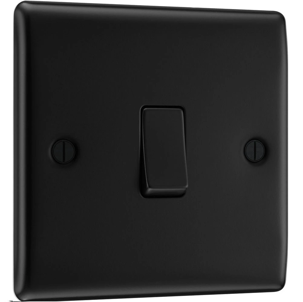 BG Nexus Metal Matt Black Intermediate Light Switch NFB13 4 BG Nexus Metal Matt Black Intermediate Light Switch NFB13 - Image 2