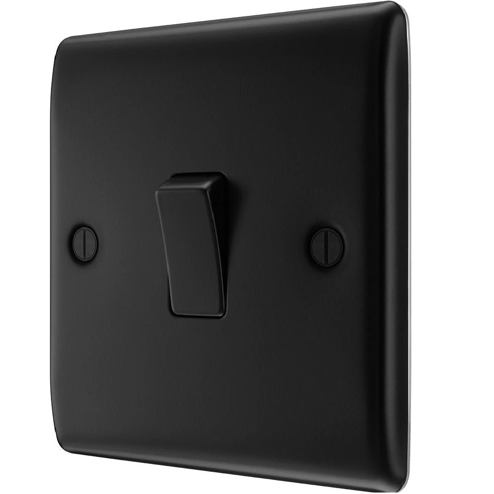 BG Nexus Metal Matt Black Intermediate Light Switch NFB13 5 BG Nexus Metal Matt Black Intermediate Light Switch NFB13 - Image 3