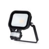 JCC Niteflood LED Floodlight With PIR 10W IP65 4000K Black JC091002 -RS Electrical Supplies Niteflood 10W PIR BLK JC091002