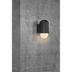Nordlux Heka Black Outdoor Wall Light 2118211003 -RS Electrical Supplies Nordlux Heka Black Outdoor Wall Light 2 2118211003 Available from RS