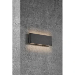 Nordlux Kinver 26 Black Outdoor Wall Light 2118181003 -RS Electrical Supplies Nordlux Kinver 26 Black Outdoor Wall Light 3 2118181003 Available from RS