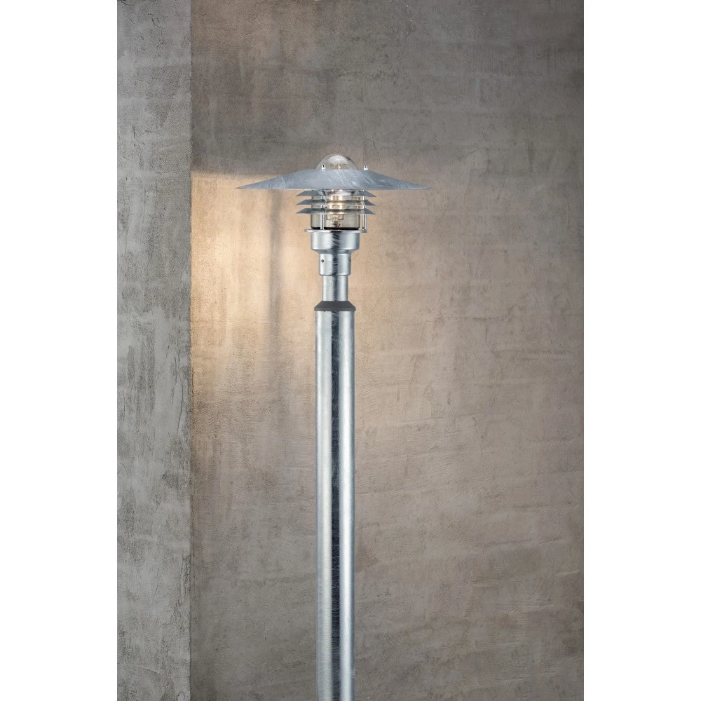 Nordlux Vejers 2M Galvanised Steel Garden Post Light 25168031 5 Nordlux Vejers 2M Galvanised Steel Garden Post Light 25168031 - Image 3