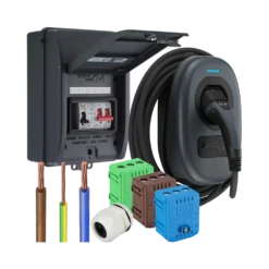 Sync Energy Tethered EV Charger And Consumer Unit Bundle