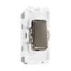 BG Black Nickel 20A 2 Way Grid Switch RBN12 -RS Electrical Supplies bg black nickel 20a 2 way grid switch rbn12