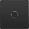 BG Evolve Black Chrome 1G Dimmer Switch PCDBC81B 1 BG Evolve Black Chrome 1G Dimmer Switch PCDBC81B -RS Electrical Supplies bg evolve black chrome 1g dimmer switch pcdbc81b