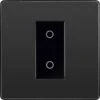 BG Evolve Black Chrome 1G Master Touch Dimmer Switch PCDBCTDM1B 1 BG Evolve Black Chrome 1G Master Touch Dimmer Switch PCDBCTDM1B -RS Electrical Supplies bg evolve black chrome 1g master touch dimmer switch pcdbctdm1b