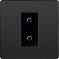BG Evolve Black Chrome 1G Secondary Touch Dimmer Switch PCDBCTDS1B