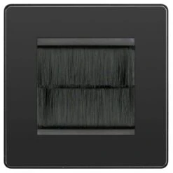 BG Evolve Black Chrome 2G Cable Brush Outlet PCDBC2GBRB