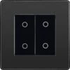 BG Evolve Black Chrome 2G Secondary Touch Dimmer Switch PCDBCTDS2B