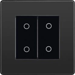 BG Evolve Black Chrome 2G Secondary Touch Dimmer Switch PCDBCTDS2B