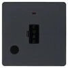 BG Evolve Matt Grey 13A Unswitched Spur With LED And Flex Outlet PCDMG54B 1 BG Evolve Matt Grey 13A Unswitched Spur With LED And Flex Outlet PCDMG54B -RS Electrical Supplies bg evolve matt grey 13a unswitched spur with led and flex outlet pcdmg54b