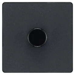 BG Evolve Matt Grey 1G Dimmer Switch PCDMG81B