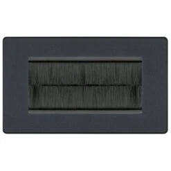 BG Evolve Matt Grey 4G Cable Brush Outlet PCDMG4GBRB