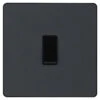 BG Evolve Matt Grey Intermediate Light Switch PCDMG13B -RS Electrical Supplies bg evolve matt grey intermediate light switch pcdmg13b