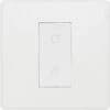 BG Evolve Pearl White 1G Master Touch Dimmer Switch PCDCLTDM1W -RS Electrical Supplies bg evolve pearl white 1g master touch dimmer switch pcdcltdm1w