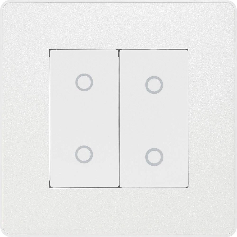 BG Evolve Pearl White 2G Master Touch Dimmer Switch PCDCLTDM2W 3 BG Evolve Pearl White 2G Master Touch Dimmer Switch PCDCLTDM2W