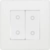 BG Evolve Pearl White 2G Secondary Touch Dimmer Switch PCDCLTDS2W