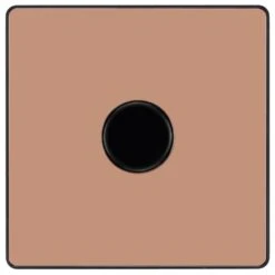 BG Evolve Polished Copper 1G Dimmer Switch PCDCP81B