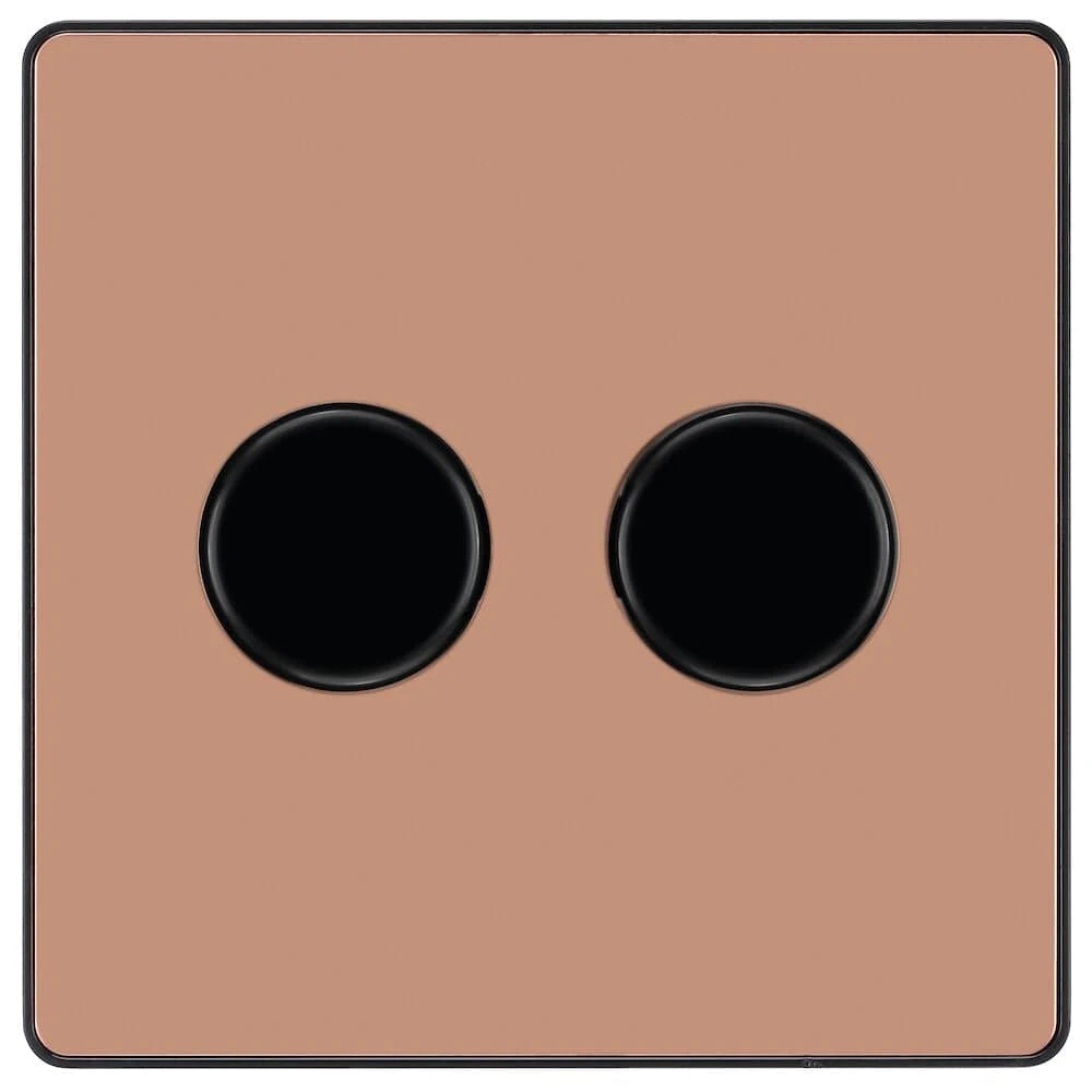 BG Evolve Polished Copper 2G Dimmer Switch PCDCP82B 3 BG Evolve Polished Copper 2G Dimmer Switch PCDCP82B