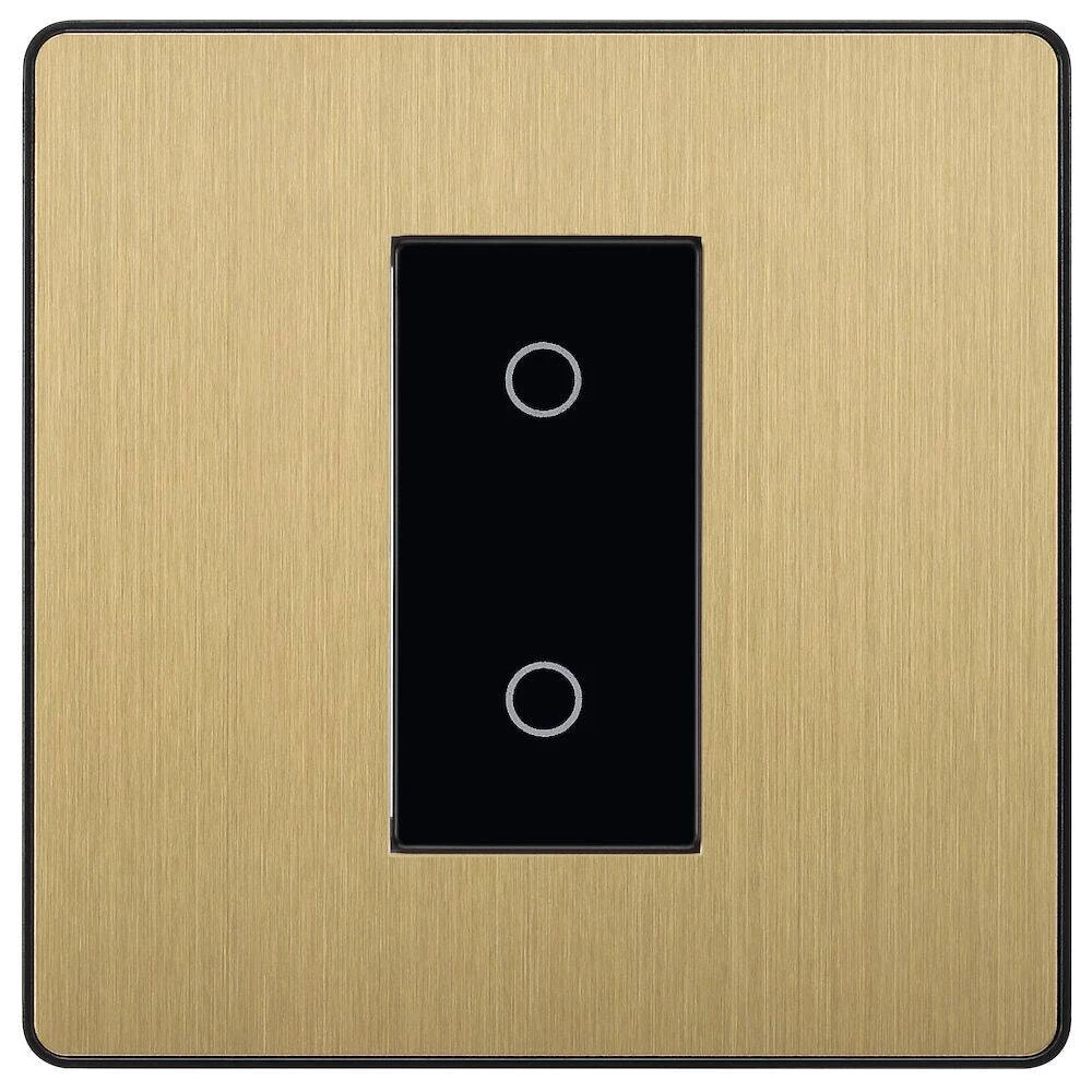 BG Evolve Satin Brass 1G Master Touch Dimmer Switch PCDSBTDM1B 3 BG Evolve Satin Brass 1G Master Touch Dimmer Switch PCDSBTDM1B