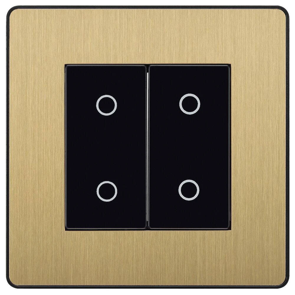 BG Evolve Satin Brass 2G Master Touch Dimmer Switch PCDSBTDM2B 3 BG Evolve Satin Brass 2G Master Touch Dimmer Switch PCDSBTDM2B