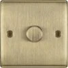BG Nexus Metal Antique Brass 1G Dimmer Switch NAB81 1 BG Nexus Metal Antique Brass 1G Dimmer Switch NAB81 -RS Electrical Supplies bg nexus metal antique brass 1g dimmer switch nab81