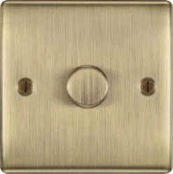 BG Nexus Metal Antique Brass 1G Dimmer Switch NAB81