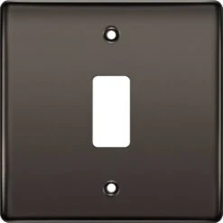BG Nexus Metal Black Nickel 1G Grid Plate RNBN1