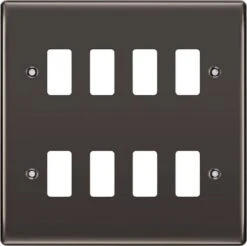 BG Nexus Metal Black Nickel 8G Grid Plate RNBN8