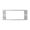 BG Nexus Metal & Moulded PVC 3-4 Gang Grid Frame RFR34 -RS Electrical Supplies bg nexus metal moulded pvc 3 4 gang grid frame rfr34