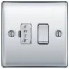 BG Nexus Metal Polished Chrome 13A Switched Spur NPC50 2 BG Nexus Metal Polished Chrome 13A Switched Spur NPC50 -RS Electrical Supplies bg nexus metal polished chrome 13a switched spur npc50