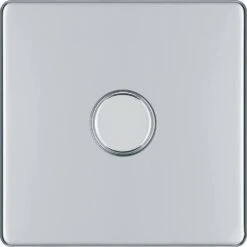 BG Nexus Screwless Polished Chrome 1G Dimmer Switch FPC81