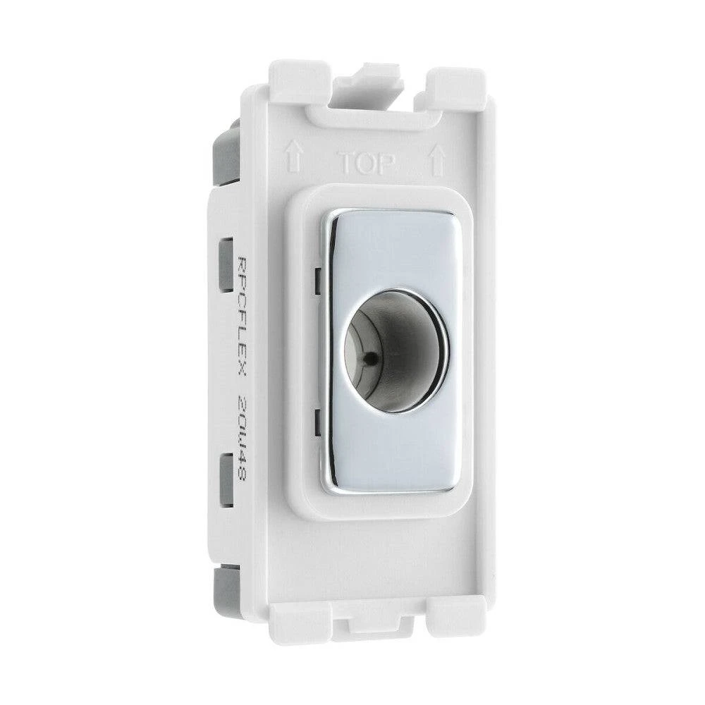 BG Polished Chrome Grid Flex Outlet RPCFLEX 3 BG Polished Chrome Grid Flex Outlet RPCFLEX