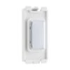 BG Polished Chrome Grid Switch Blank RPCBLNK -RS Electrical Supplies bg polished chrome grid switch blank rpcblnk