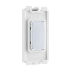 BG Polished Chrome Grid Switch Blank RPCBLNK