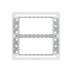 BG Screwless Flat Plate 6-8 Gang Grid Frame RFR68FP