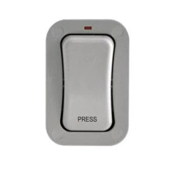 BG Storm Weatherproof 1G Retractive Switch Slim WP14S