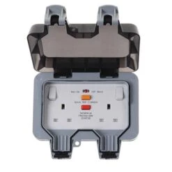 BG Storm Weatherproof Double Socket RCD WP22ARCD