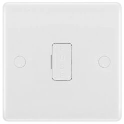 BG White Moulded 13A Unswitched Spur With Flex 855