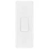 BG White Moulded 1G Architrave Switch 847 -RS Electrical Supplies bg white moulded 1g architrave switch 847